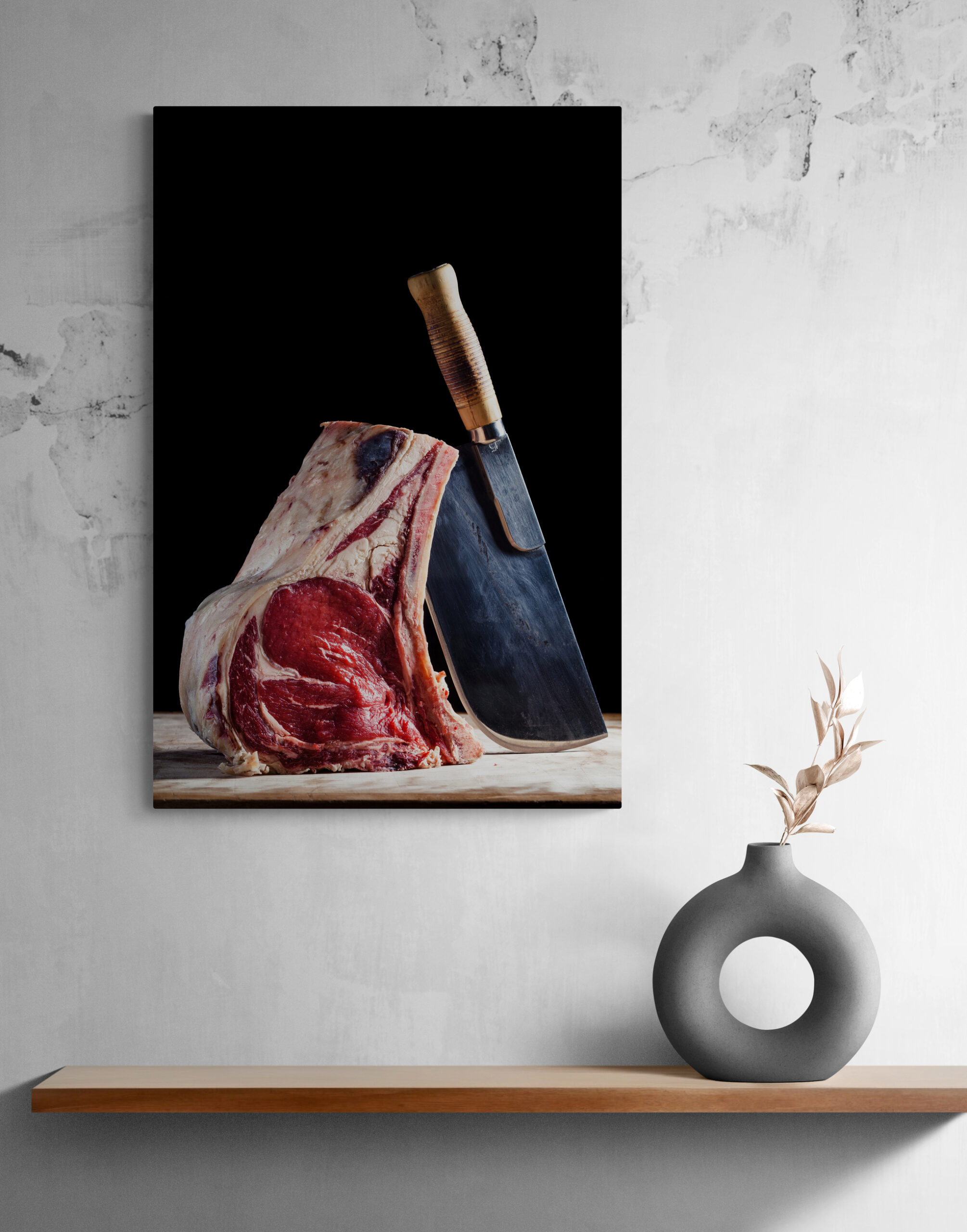 COTE DE BOEUFcontemporary vase sitting on shelf scaled