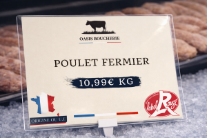 Étiquette personnalisée (sans support)